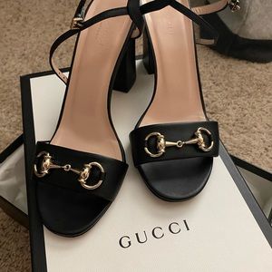 GUCCI Horsebit Chunky Heel